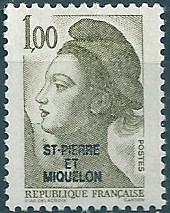 Saint Pierre & Miquelon - 1986 - Y&T 461 ** - MNH