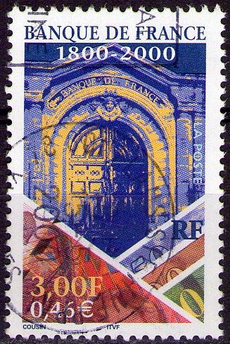 France - Y&T 3299 - La Banque de France