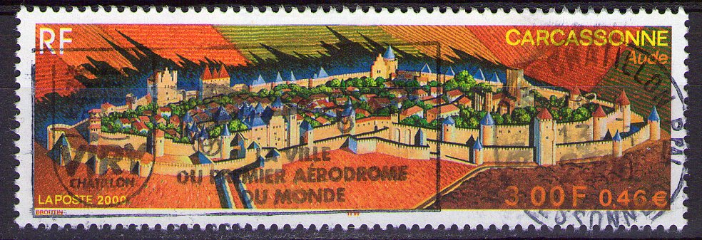 France - Y&T 3302 - La Cité de Carcassonne (Aude)