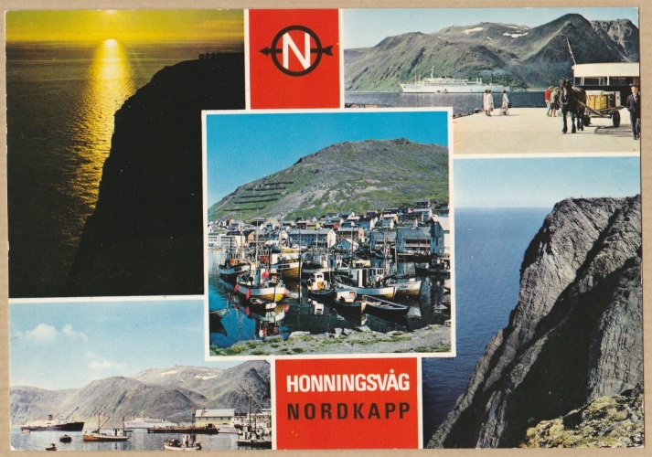 NORVEGE - CAP NORD - NORDKAPP - HONNINGSVAG