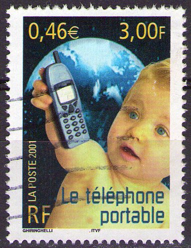 France - Y&T 3374 - Le téléphone portable