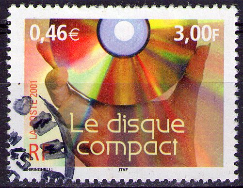 France - Y&T 3376 - Le disque compact