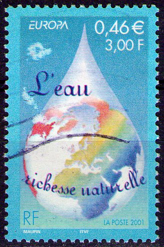 France - Y&T 3388 - L'eau richesse naturelle - Europa 2001