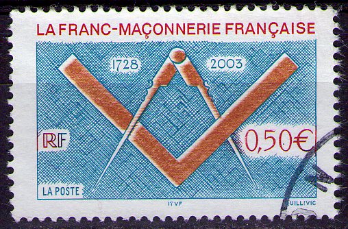 France - Y&T 3581 - La Franc-maçonnerie française