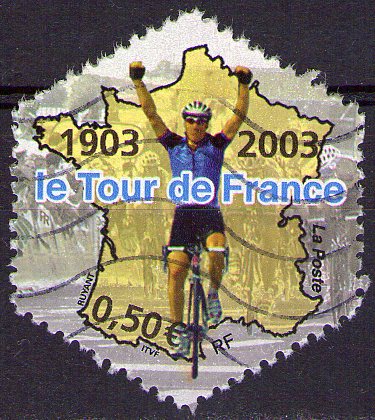 France - Y&T 3583 - Cyclisme - Tour de France