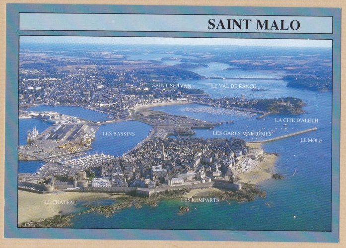 SAINT-MALO - SAINT SERVAN - LA RANCE - Vue générale