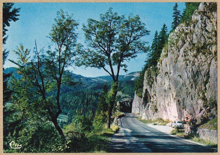 La route de Morez aux Rousses - Le Turu