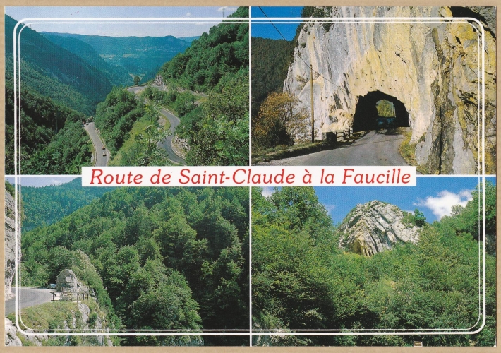 SAINT-CLAUDE - Route de Saint-Claude à la Faucille