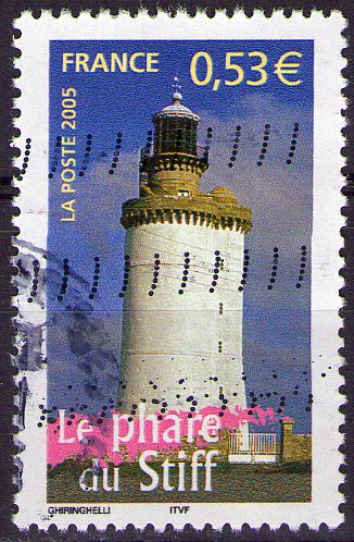 France - Y&T 3822 - Le phare du Stiff