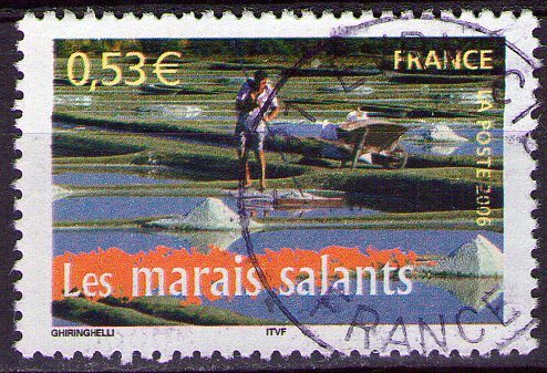 France - Y&T 3883 - Les marais salants