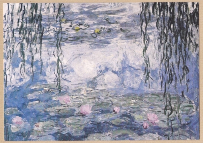 CLAUDE MONET - Nymphéas et branches de saules