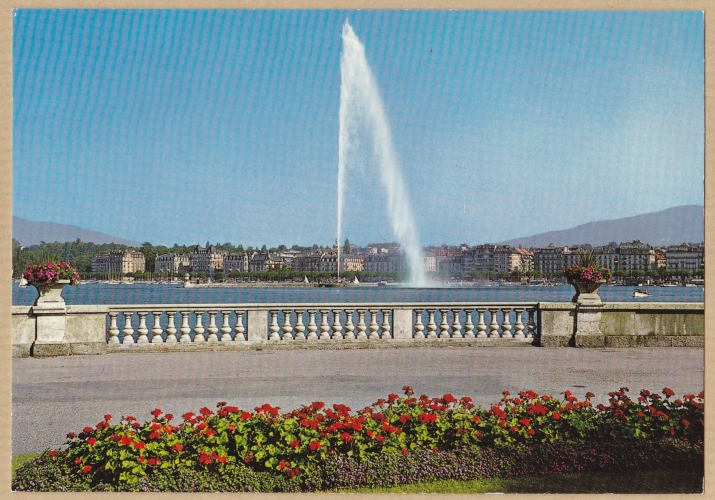 SUISSE - GENEVE - Le Jet d´Eau