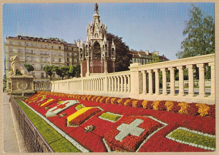 SUISSE - GENEVE - Monument Brunswick