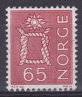 NORVEGE 1968 NEUF* MH N° 524