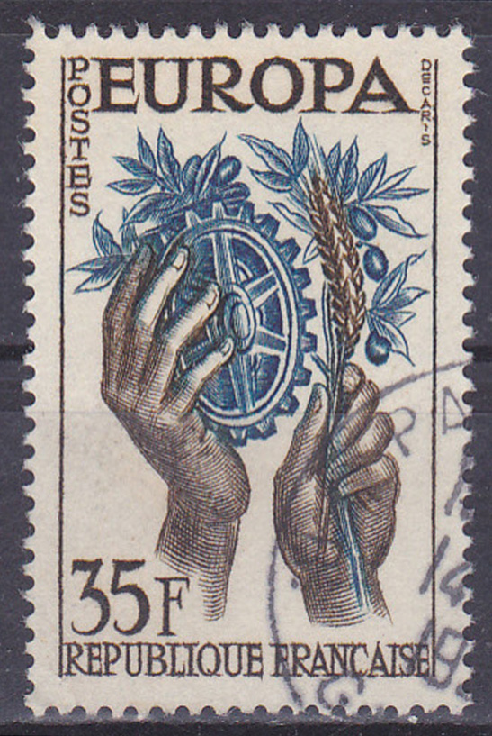 FRANCE 1957 OBLITERE N° 1123 europa