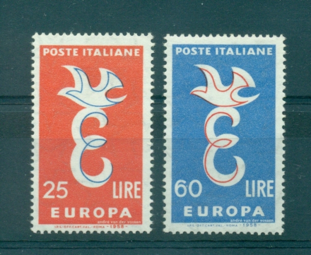 Italie - Europa - 1958 - TP 765 / 6 - Neuf ** NMH