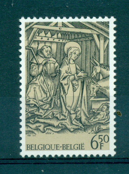 Belgique - TP 2029 - Neuf** NMH - Noël - 1981