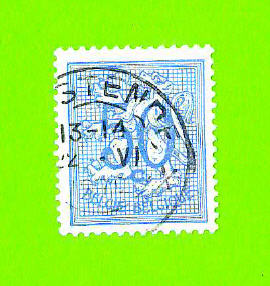 Timbre Oblitéré Used Stamp 50 BELGIË BELGIQUE Lion Héraldique