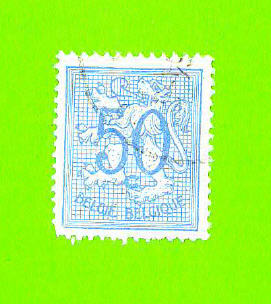 Timbre Oblitéré Used Stamp 50 BELGIË BELGIQUE Lion Héraldique