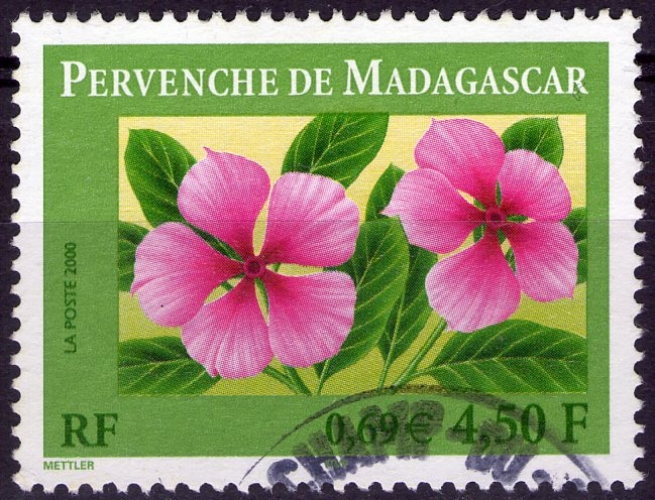 France - Y&T 3306 - Pervenche de Madagascar