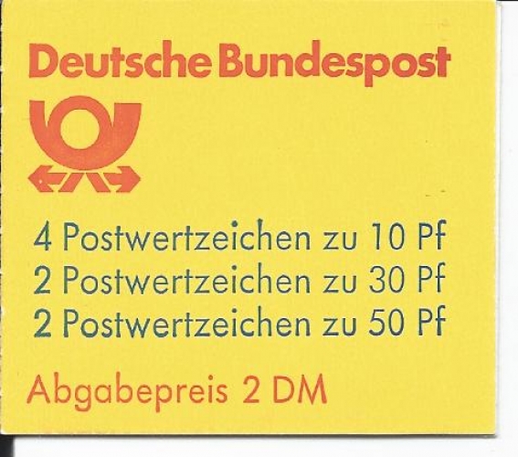 ALLEMAGNE carnets C762 8t  NEUFS **