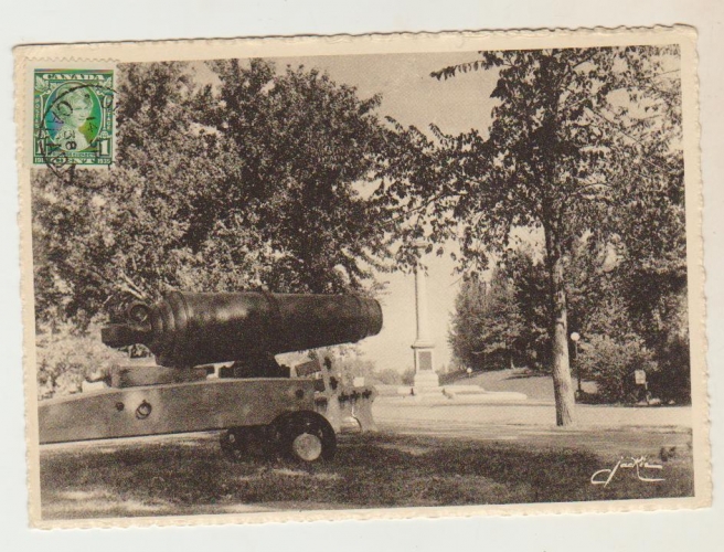  cpsm 1938 Canada  Québec  le Monument du Général Wolfe