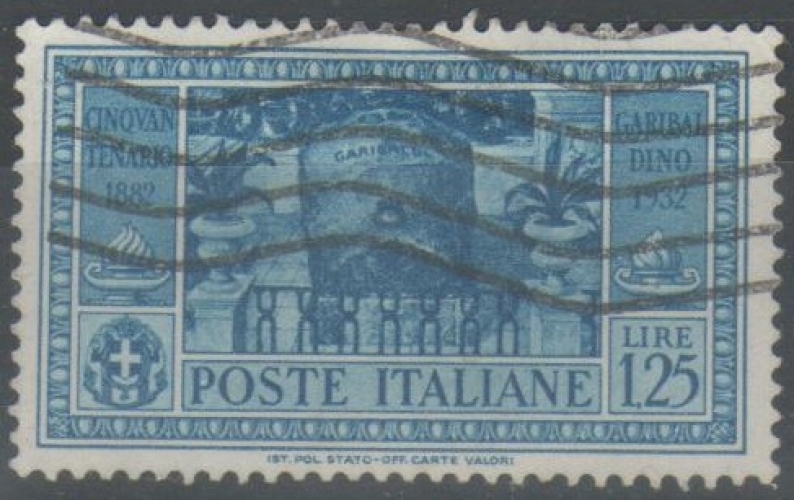 Italie 1932 - Garibaldi 1,25 L.