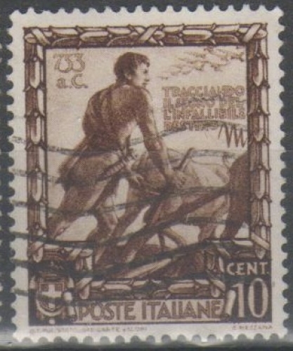 Italie 1938 - Proclamation de l'Empire 10 c.