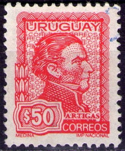 Uruguay - Y&T 843 - Général Artigas