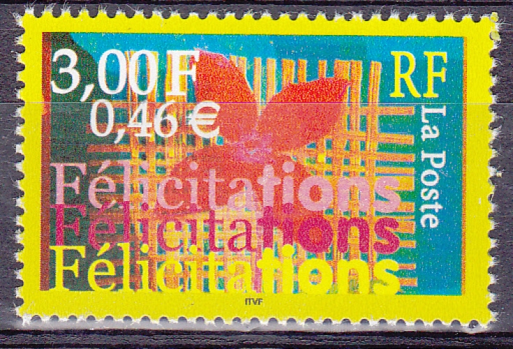 Année 2000 : Y. & T. N° 3308 ** 