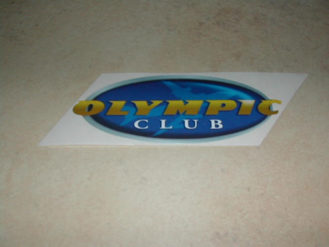 Autocollant Sticker OLYMPIC CLUB Olympic Airways GRECE GREECE