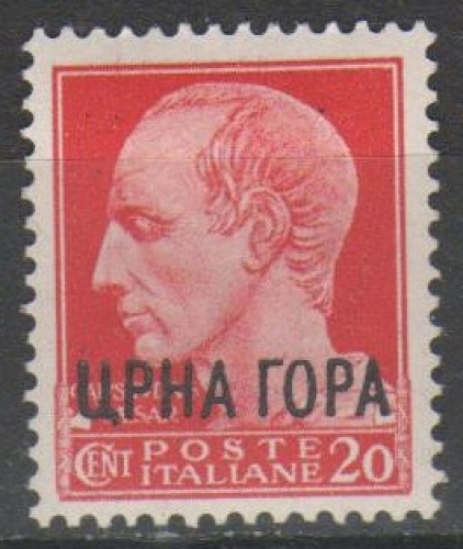 Italie 1941 - Occupations - Montenegro - Imperiale 20 c. *