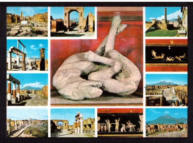 Italie Cartolina postale Cpm Pompei  circulé 