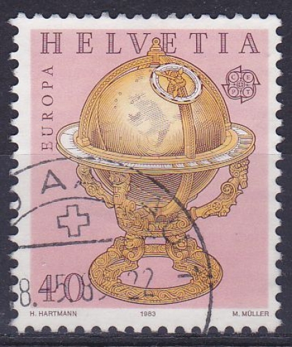 SUISSE 1983 OBLITERE N° 1178 europa