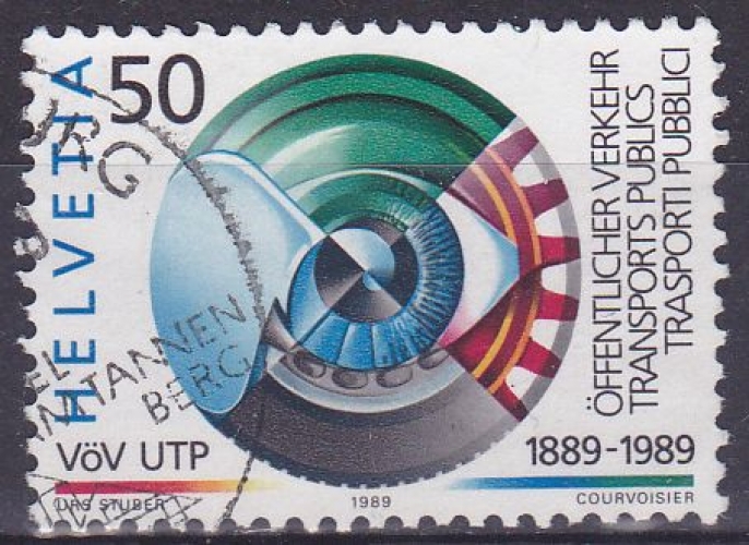 SUISSE 1989 OBLITERE N° 1316