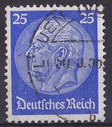 ALLEMAGNE REICH 1933 oblitéré N° 493