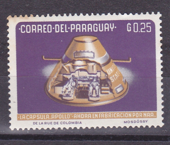  PARAGUAY 1964 Y& T N° 760**