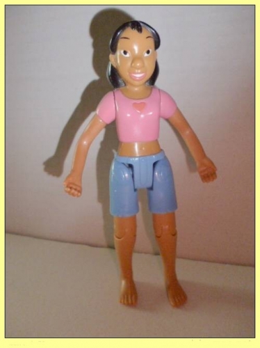 Figurine Lilo & Stitch / Nani Pelekai / Mc Donalds DISNEY / 2002 