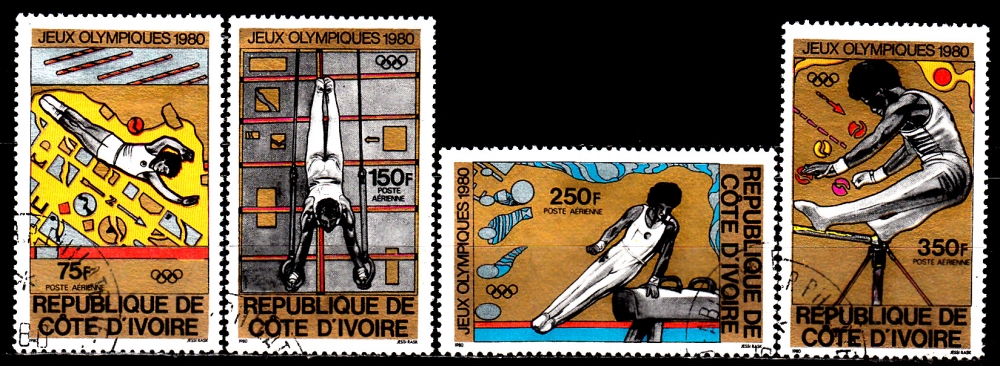  Côte d´Ivoire Pa 71 / 74 J.O. Moscou