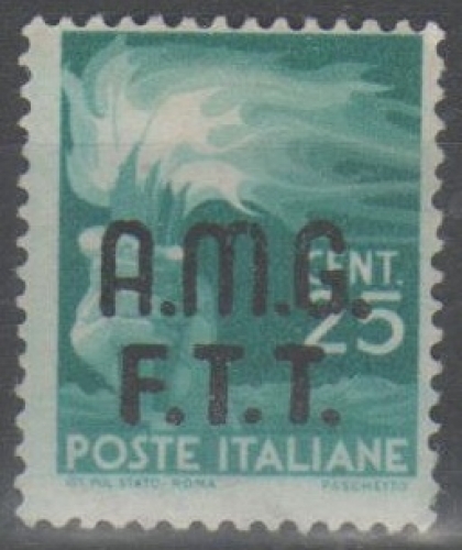 Italie 1947 - Amg-Ftt - Democratique c. 25 *