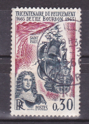 France 1965  Y& T n° 1461 Ile Bourbon