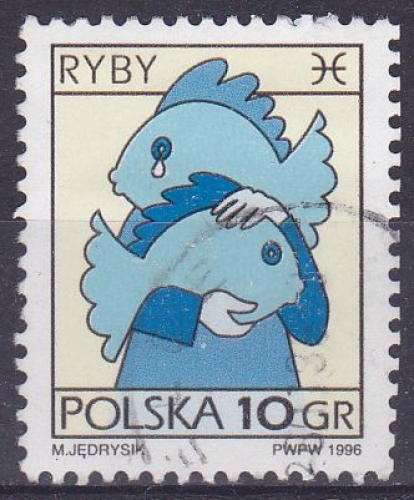 POLOGNE 1996 oblitéré N° 3374