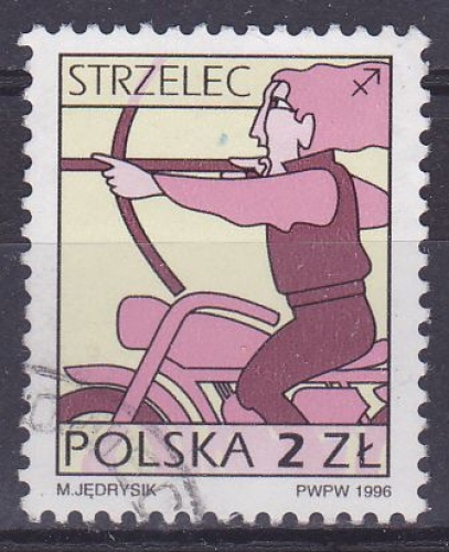 POLOGNE 1996 oblitéré N° 3376