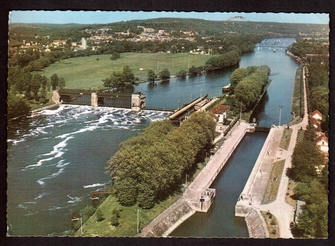 France Cpsm Meulan ( 78  ) Le Barrage 