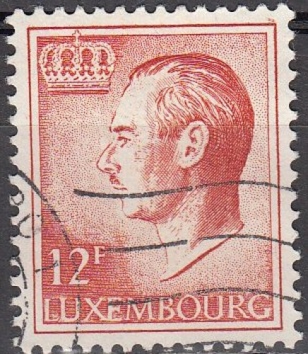 Luxembourg 1975 Michel 920YB O Cote (2008) 0.50 Euro Grand-Duc Jean Cachet rond