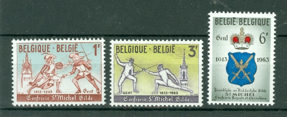 Belgique - 1963 - Sport Escrime  - n° 1246 / 8 - Neuf **