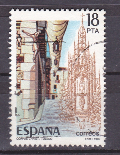 ESPAGNE  1985  Y&T n°  2412  Grande fêtes populaires espagnoles