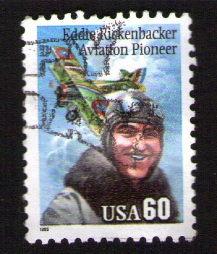 ETATS UNIS Oblitéré Used Stamp Eddie Rickenbacker Aviation Pioneer 1995