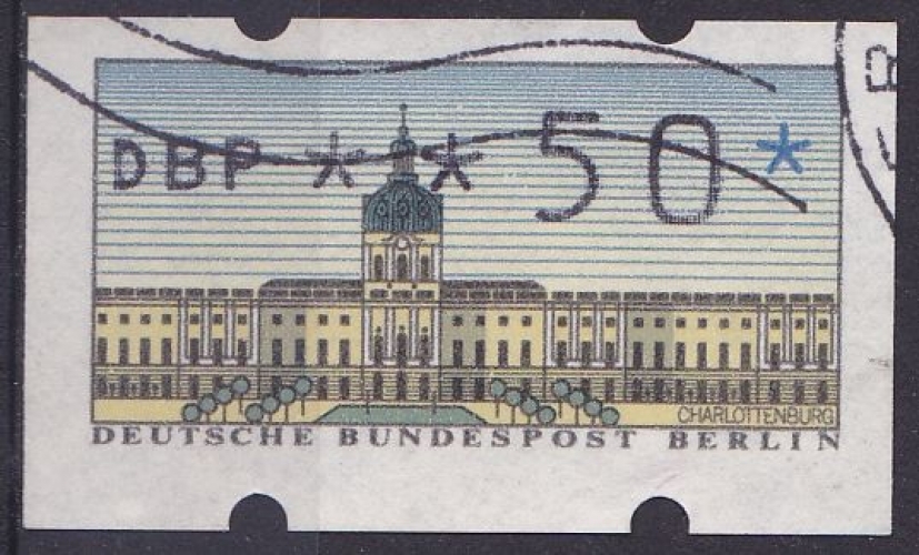 ALLEMAGNE BERLIN distributeur oblitéré N° 1 - 50p