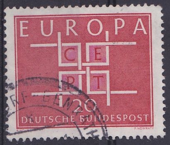 ALLEMAGNE RFA 1963 oblitéré N° 279 europa